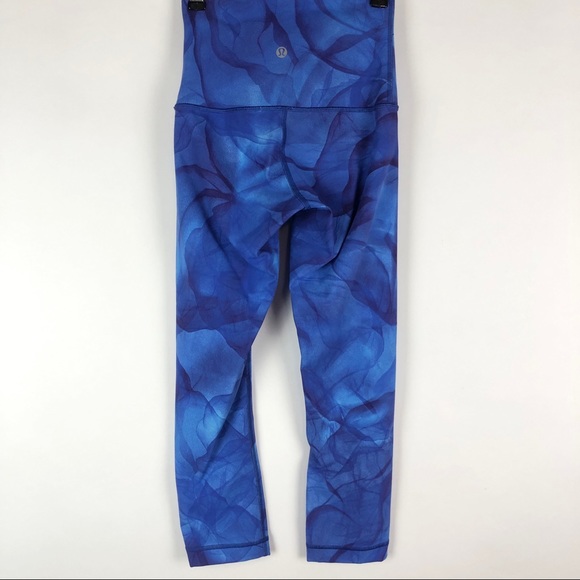 Lululemon Wunder Under Crop (Hi-Rise) (21") Midnight Tulle Multi Luxtreme - Picture 6 of 13